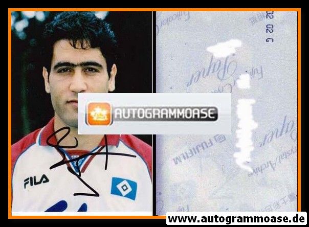 Autogramm Fussball | Hamburger SV | 2000er Foto | Mehdi MAHDAVIKIA (Fila Profil)