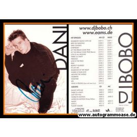Autogramm Pop | DANI (DJ Bobo) | 2001 "Planet Colors" EAMS