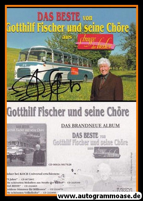 Autogramm Orchester | Gotthilf FISCHER | 2004 "Strasse Der Lieder" (Koch) 1