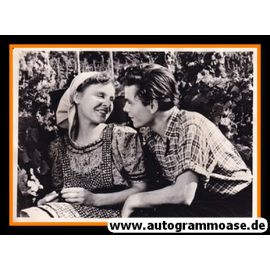 Filmfoto Vintage | Eva-Ingeborg SCHOLZ + Lutz MOIK | 1952 "Der Fröhliche Weinberg"