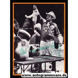 Autogramm Zirkus | DOMPTEUR | 1970er Foto (Showszene SW) 1