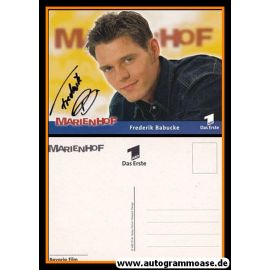Autogramm TV | ARD | Frederik BABUCKE | 2000 "Marienhof" (Portrait Color Reiter)