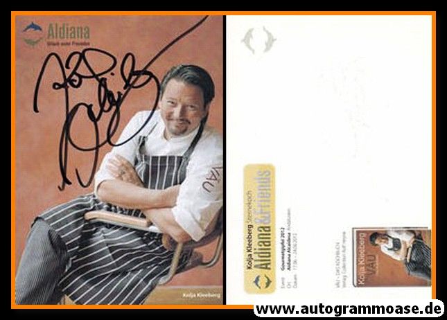 Autogramm Koch | Kolja KLEEBERG | 2012 (Portrait Color) Aldiana