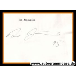 Autograph Film (Tschechien) | Iva JANZUROVA