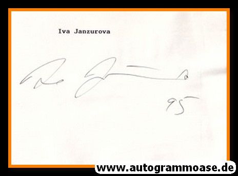 Autograph Film (Tschechien) | Iva JANZUROVA
