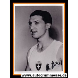 Autogramm Turnen | Robert LUCY | 1948 Foto (Portrait SW) OS-Silber