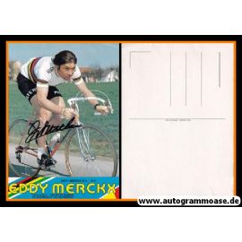 Autogramm Radsport | Eddy MERCKX | 1974 (Rennszene Color XL) TDF