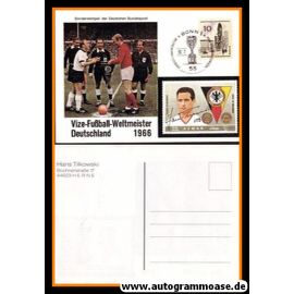 Autogramm Fussball | DFB | 1966 Druck | Hans TILKOWSKI (Sonderstempel)