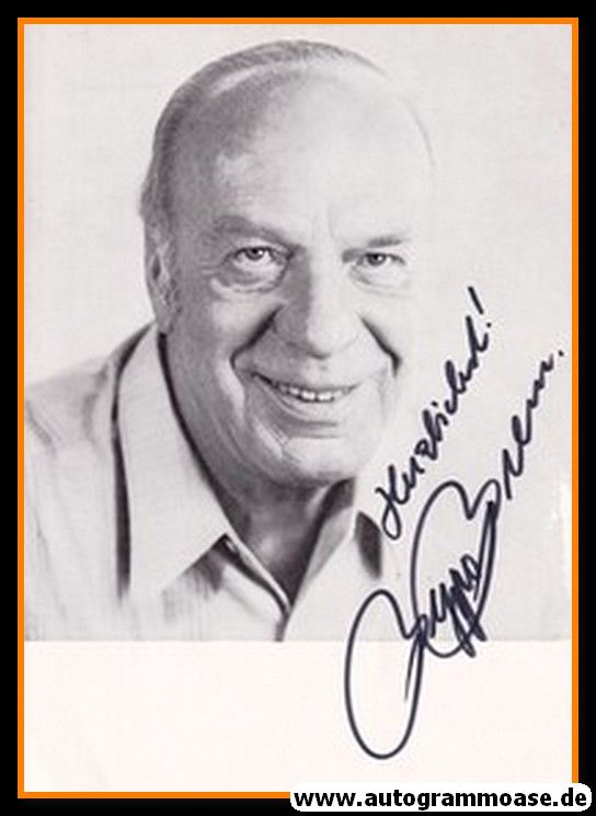 Autogramm Schauspieler | Beppo BREM | 1970er (Portrait SW)