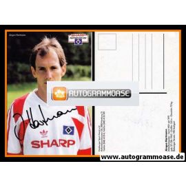 Autogramm Fussball | Hamburger SV | 1991 | Jürgen HARTMANN