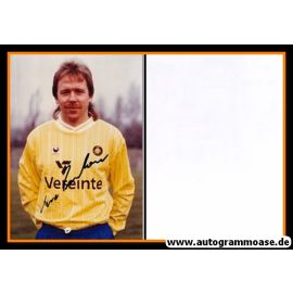 Autogramm Fussball | Lokomotive Leipzig | 1990 Foto | Uwe BREDOW