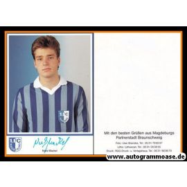 Autogramm Fussball | 1. FC Magdeburg | 1990 Druck | Niels MACKEL