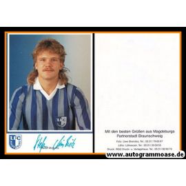 Autogramm Fussball | 1. FC Magdeburg | 1990 Druck | Stefan MINKWITZ