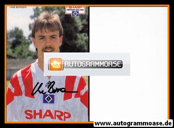 Autogramm Fussball | Hamburger SV | 1992 | Uwe BORMANN