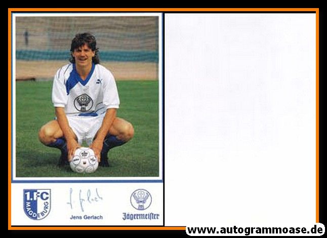 Autogramm Fussball | 1. FC Magdeburg | 1990 | Jens GERLACH
