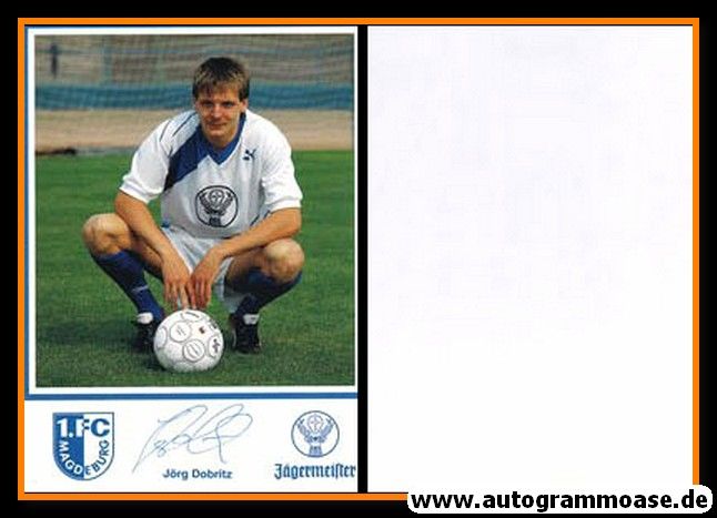 Autogramm Fussball | 1. FC Magdeburg | 1990 | Jörg DOBRITZ