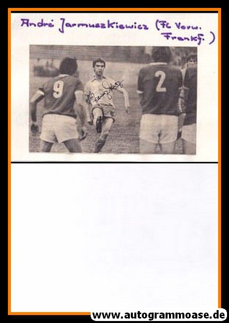 Autogramm Fussball | FC Vorwärts Frankfurt/Oder | 1980er | Andre JARMUSZKIEWICZ