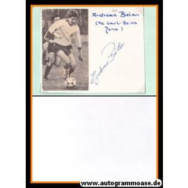 Autograph Fussball | DDR | Andreas BIELAU
