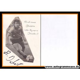 Autograph Fussball | Dynamo Dresden | 1980er | Andreas DIEBITZ