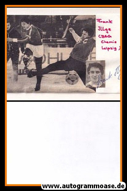 Autogramm Fussball | BSG Leipzig | 1980er | Frank ILLGE