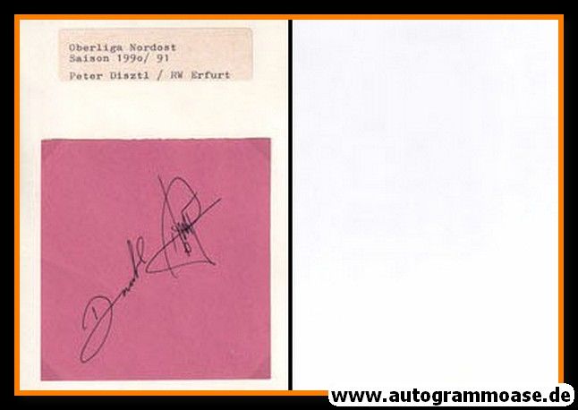 Autograph Fussball | Ungarn | Peter DISZTL