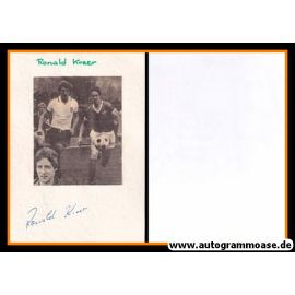 Autograph Fussball | DDR | Ronald KREER 