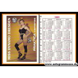 Taschenkalender Fussball | Dynamo Dresden | 1991 (Praktika)