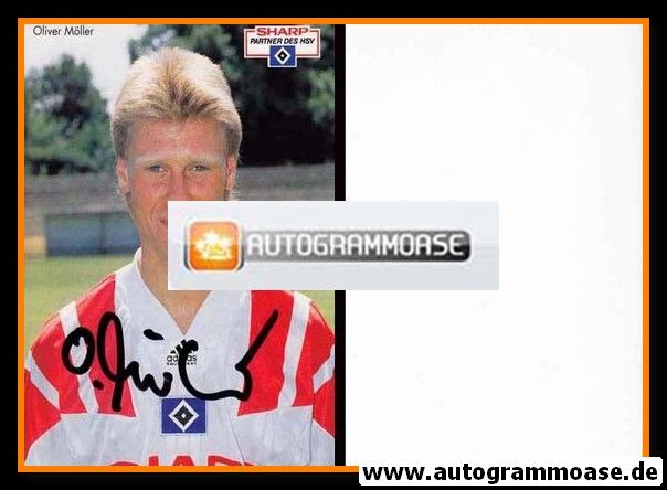 Autogramm Fussball | Hamburger SV | 1992 | Oliver MÖLLER