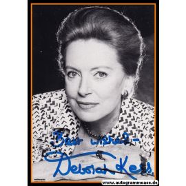 Autogramm Film (UK) | Deborah KERR | 1980er (Portrait SW)