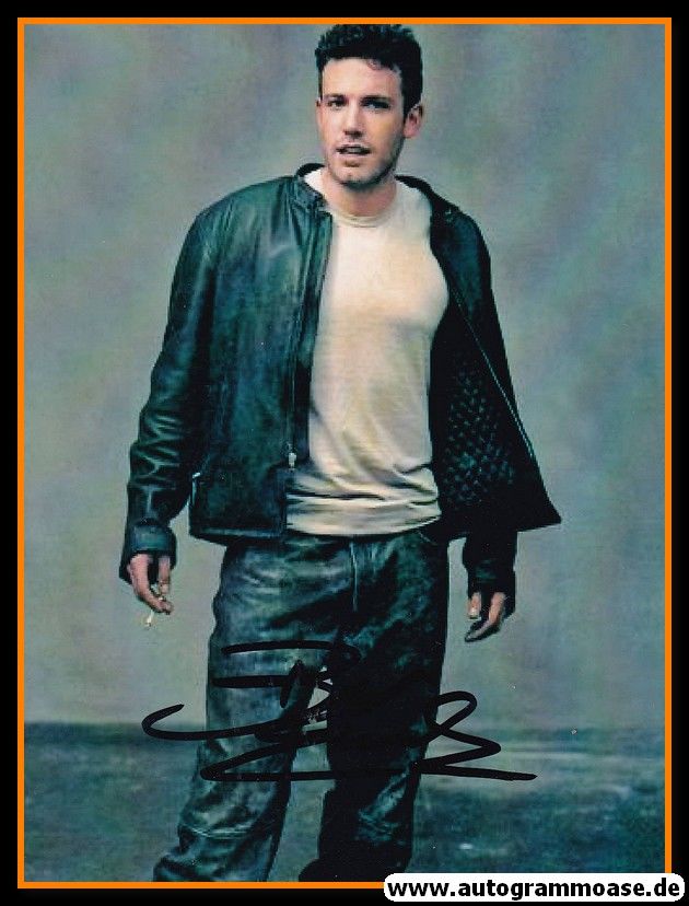Autogramm Film (USA) | Ben AFFLECK | 2000er Foto (Portrait Color)