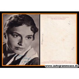 Autogramm Film | Gudrun SCHMIDT-AHRENDS | 1956 "Richter Von Zalamea" DEFA