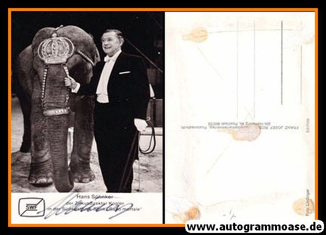 Autogramm Schauspieler | Hans SÖHNKER | 1970er "Salto Mortale" (Portrait SW Rüdel)