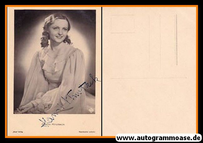 Autogramm Schauspieler | Hansi KNOTECK | 1930er (Portrait SW) Ross 9264-1