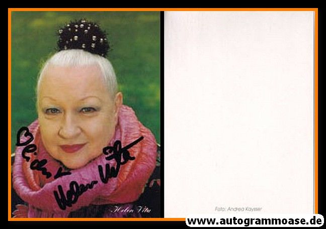 Autogramm Schauspieler | Helen VITA | 1980er (Portrait Color Kaysser)