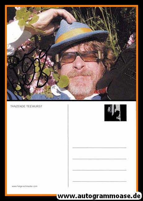 Autogramm Comedy | Helge SCHNEIDER | 2010er "Tanzende Teewurst"