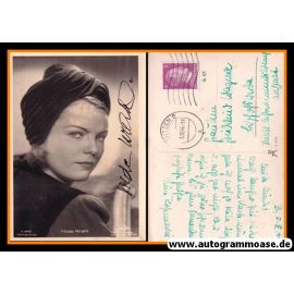 Autogramm Schauspieler | Hilde KRAHL | 1940er (Portrait SW) FFV A3935-1
