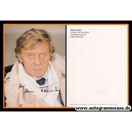 Autogramm Schauspieler | Horst FRANK | 1980er (Portrait Color Simon)