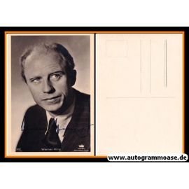 Autogramm Schauspieler | Werner HINZ | 1940er (Portrait SW) Ross A3318-1