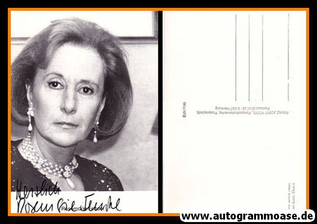 Autogramm Schauspieler | Rosemarie FENDEL | 1980er (Portrait SW Rüdel) Cholet