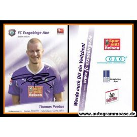 Autogramm Fussball | FC Erzgebirge Aue | 2010 | Thomas PAULUS