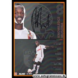 Autogramm Fussball | FC Augsburg | 2012 | Knowledge MUSONA