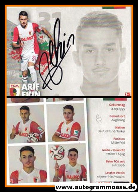 Autogramm Fussball | FC Augsburg | 2014 | Arif EKIN