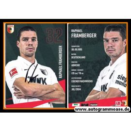 Autogramm Fussball | FC Augsburg | 2020 | Raphael FRAMBERGER
