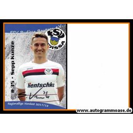 Autogramm Fussball | FSV Budissa Bautzen | 2017 | Sepp KUNZE