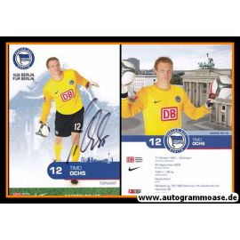Autogramm Fussball | Hertha BSC Berlin | 2009 | Timo OCHS