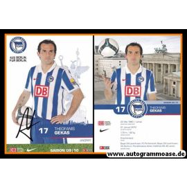 Autogramm Fussball | Hertha BSC Berlin | 2009 | Theofanis GEKAS