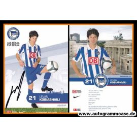 Autogramm Fussball | Hertha BSC Berlin | 2009 | Levan KOBIASHVILI