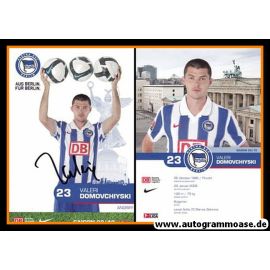 Autogramm Fussball | Hertha BSC Berlin | 2009 | Valeri DOMOVCHIYSKI