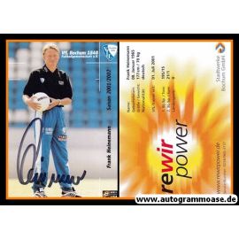 Autogramm Fussball | VfL Bochum | 2001 | Frank HEINEMANN