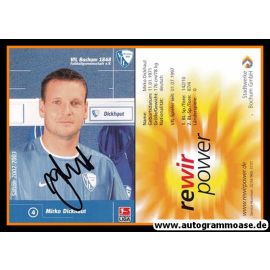 Autogramm Fussball | VfL Bochum | 2002 | Mirko DICKHAUT